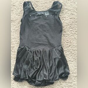 Jacques Moret Black Kids Dance Costume size 12/14